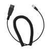 RJ9 to QD Adapter Cable RJ9 Quick Disconnect Cable for Plantronics for Avaya IP 1608 1616 9610 9620
