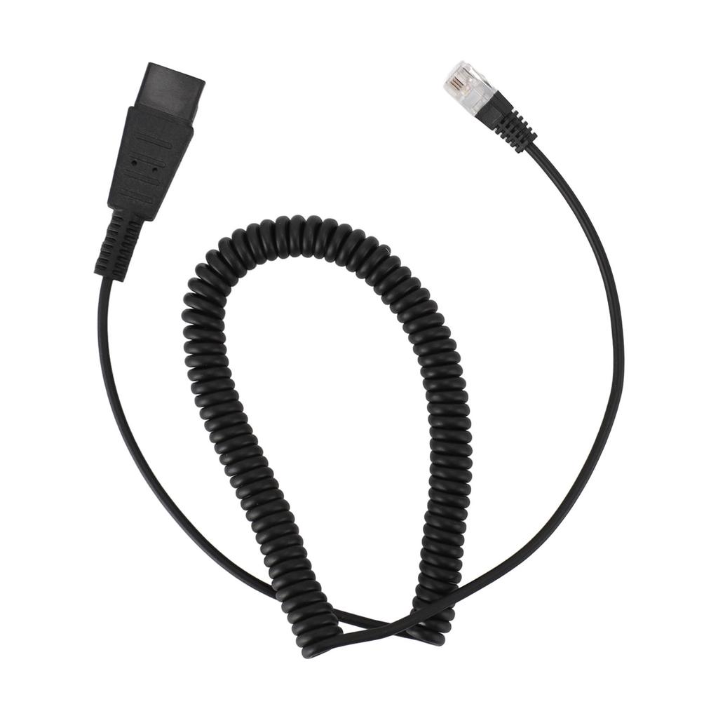 RJ9 to QD Adapter Cable RJ9 Quick Disconnect Cable for Plantronics for Avaya IP 1608 1616 9610 9620