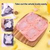Yousheng Koala Shape Ice Cube Tray 4-Cavity Silicone Chocolate Cake Mold BPA-Free Koala Ice Cube Maker for Cocktails Drinks