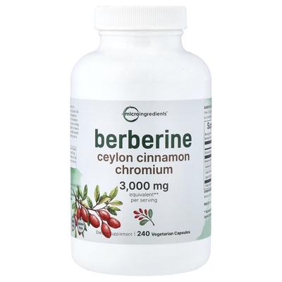 Berberina, 240 Capsule Vegetali