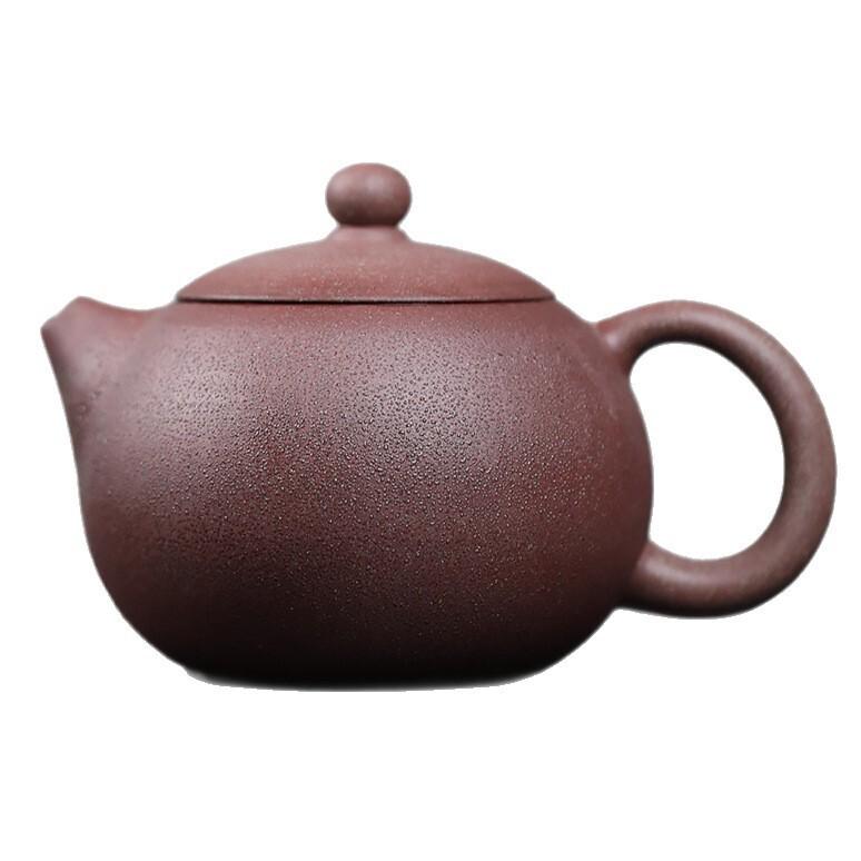 

400ml Antique Yixing Purple Clay Teapots Handmade Xishi Pot Raw Ore Peach Blossom Mud Kettle Chinese Zisha Tea Set For Tea