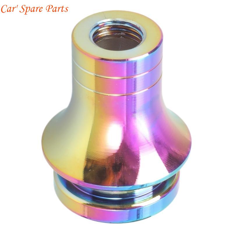 Y4UA Aluminum Shifter Boot Retainer Universal Shifter Knob Adapter Connector for Vehicle M12x1.25 Shifter Knob Boot Retainer