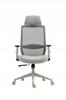 Furnitex ergonomic gray mesh office chair with height adjustment