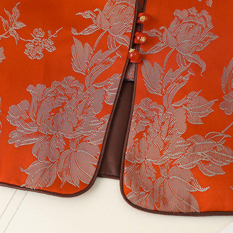 Spring 2026 Tang Suit Vest: Elegant Chinese-Style Outerwear for Middle-Aged and Elderly Women