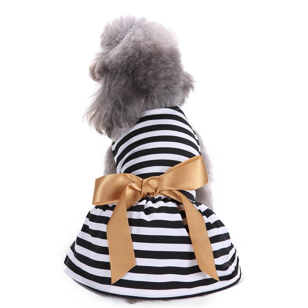 Pet clothing summer dog clothes princess style cat skirt girl heart bow pet clothes summer cool thin