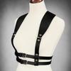 Punk-Taillengürtel Damen Halloween Leder Skinny Body Verstellbare Gürtel mit Legierungsschnalle für Party Nachtclub Taille Schlank