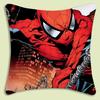 SpiderMan mascot Pillow Covers Cartoon Sofa Decorative Home Doublesided Printing Short Plush Cute Cushion Cover