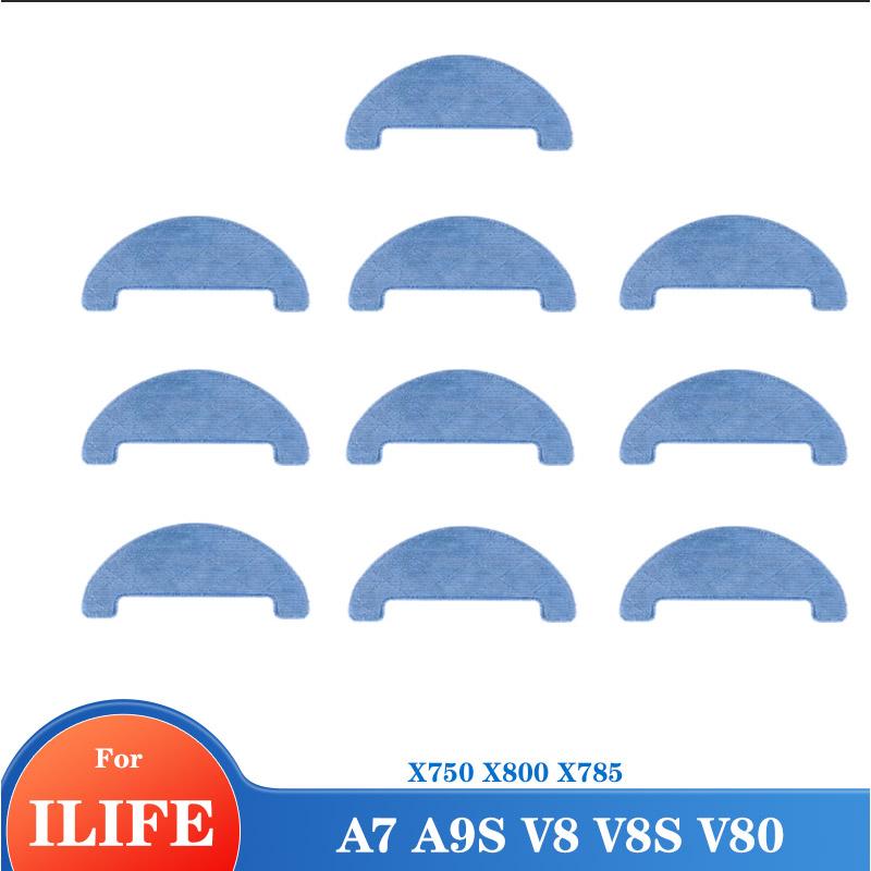 Cleaner Parts For iLife A7 A9S V8 V8s X750 X800 X785 V80 L100 Silvercrest SSR1 SSRA1 Rubber Kit Main Side Brush Hepa Filter