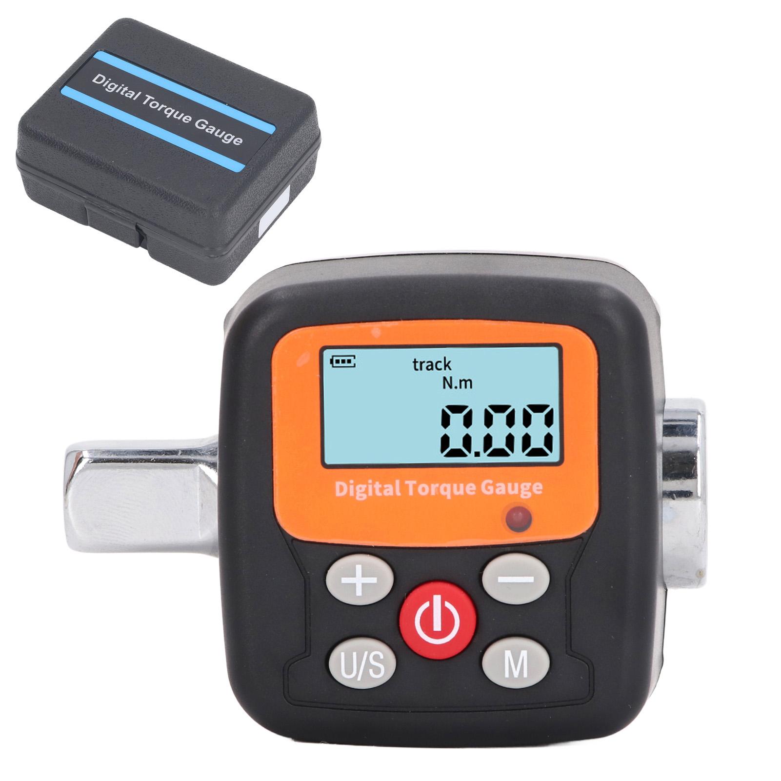 

Digital Display Torsion Meter High Accuracy 12 Connector 6 to 200N.m Torsion Adapter with Light
