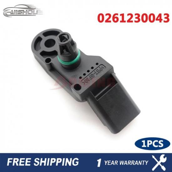 0261230043 MAP Pressure Sensor For Peugeot 106 Partner 206 407 9639381480 New