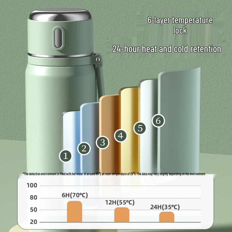 High-Value 316 Stainless Steel Thermos Cup for Girls - Large Capacity Portable School Kettle with Logo