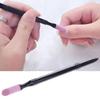 Double Headed Quartz Stone Nail File Scrubs Stone Cuticle Stick Manicure Grinding Rod Nails Trimmer Pusher Polishing Supplies