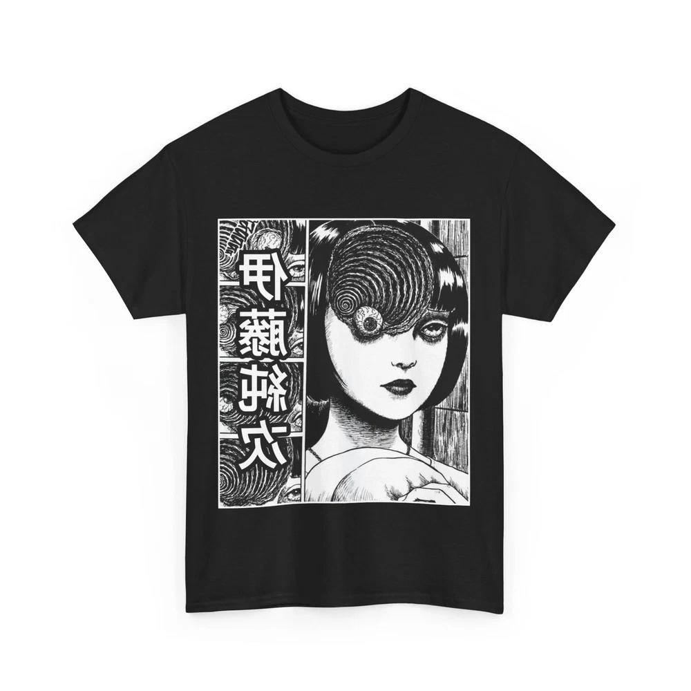 Anime Tomie Junji Ito Unisexga Black T Shirt S