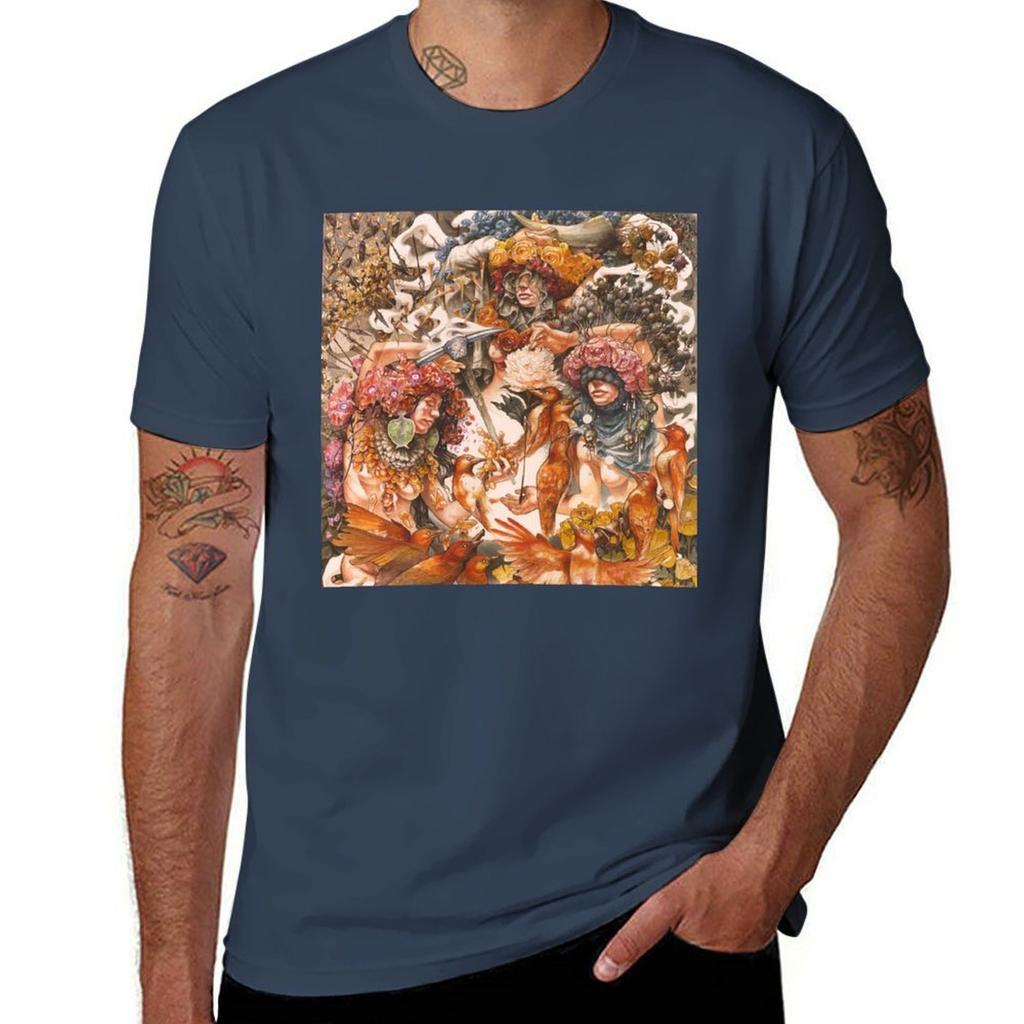 Baroness: Gold & Gray T-Shirt Anime T Shirts for Man Man T Shirt Cotton High Quality T-Shirt