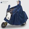 Electric Motorcycle Single Long Thickened Special Raincoat