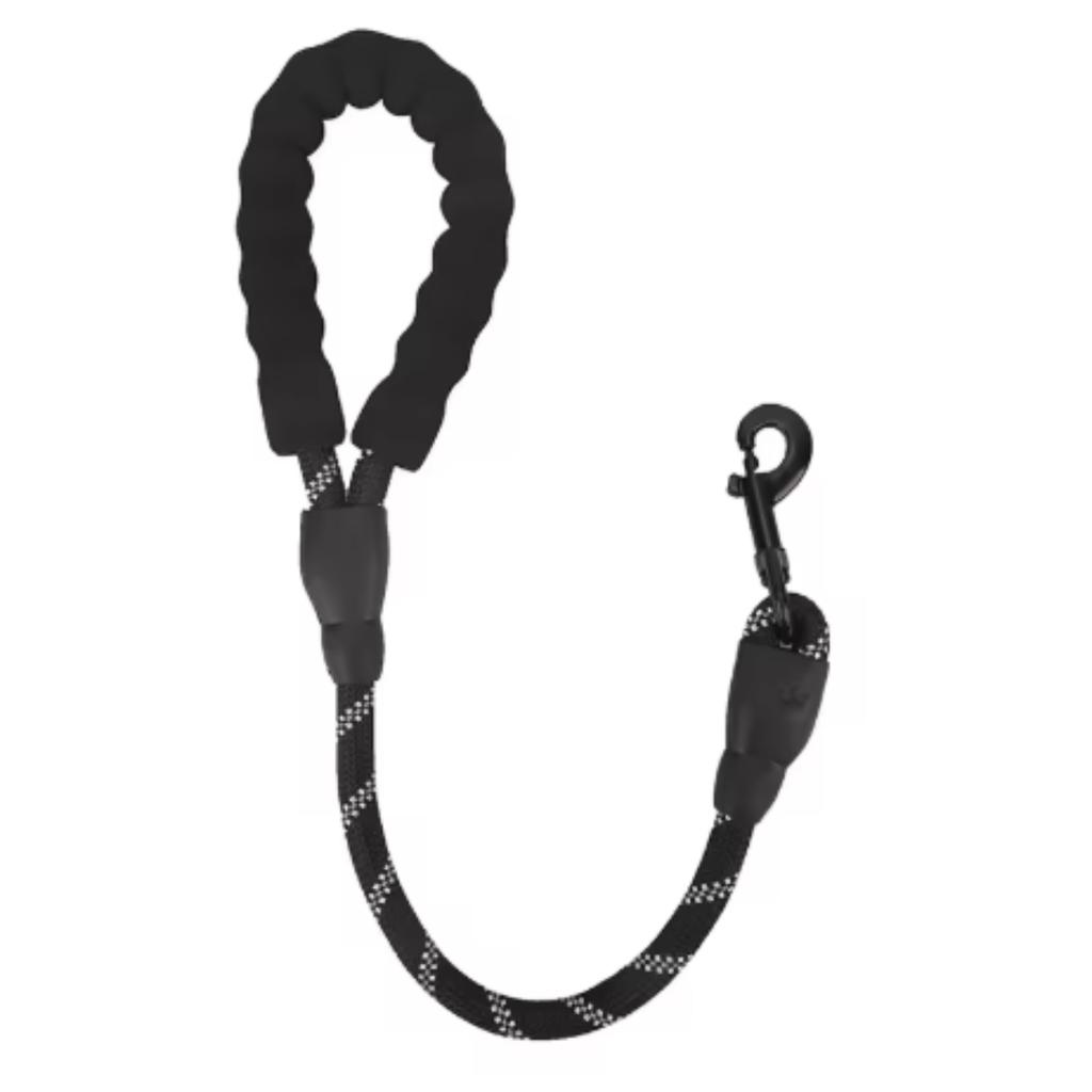 Coleira para Cão Coleiras Curtas para Passeio de Cão Grande Refletiva Coleira para Cães Pega Confortável Corda de Corrente para Animais de Estimação Coleiras para Cães Suprimentos para Animais de Estimação