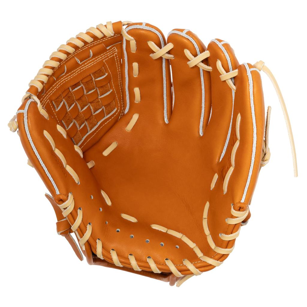 ZETT Neo Status E1 Type Soft Baseball Glove for Second and Gold Brown x Pastel Size 4 Shortstop, Right-Handed Throw, Brown, (BRG312630)