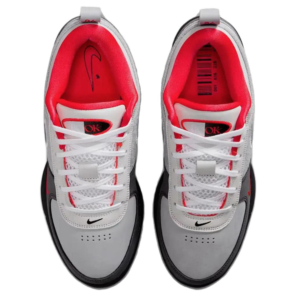Nike Book 1 EP Solar Red Unisex Sneakers Grey Wolf-Grey Cool-Grey IR0839-001