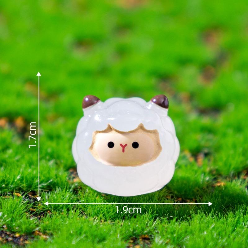 

Микро-ландшафт Светящиеся Милые Маленькие Животные Туантуан Мэнли Сад Ландшафтное Украшение Аксессуары Мини-Фигурки 4#