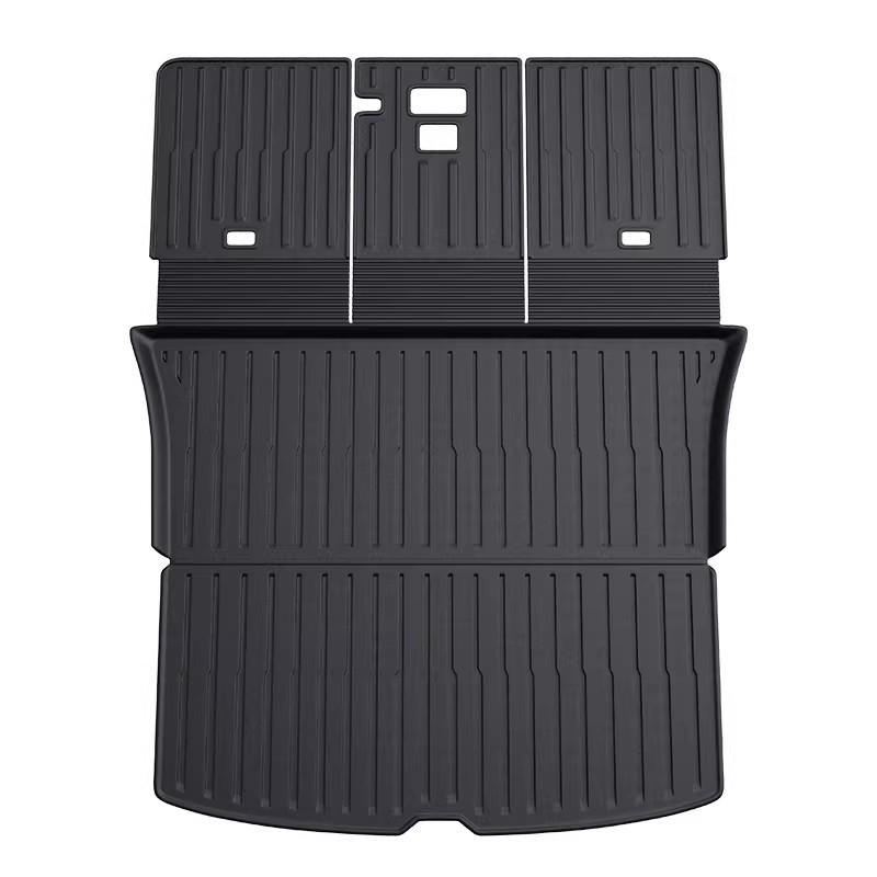 Tesla Kofferraum-integrierte Matte - Aktualisiertes Zubehör für Kofferraum & Rücksitzlehne des Model Y/3