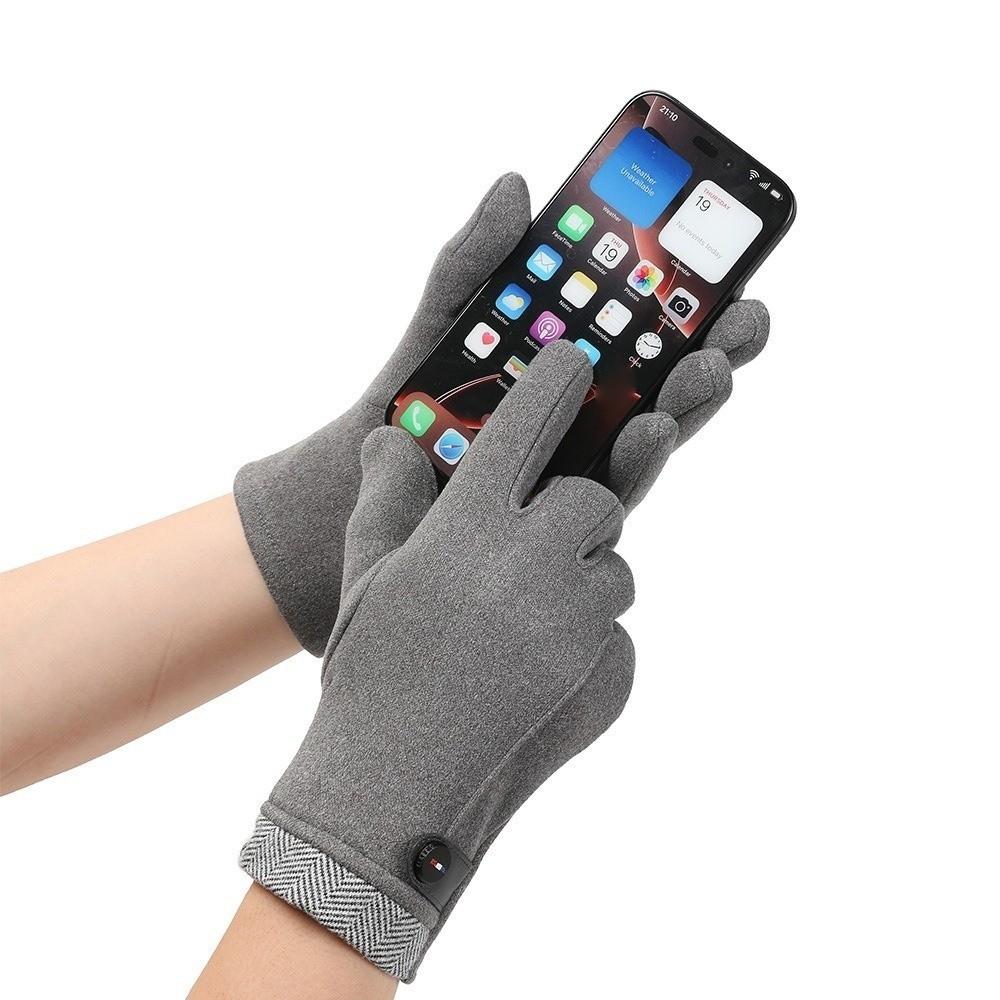 Warm Winter Gloves Touchable Screen Driving Mittens New Full Finger Gloves  Women