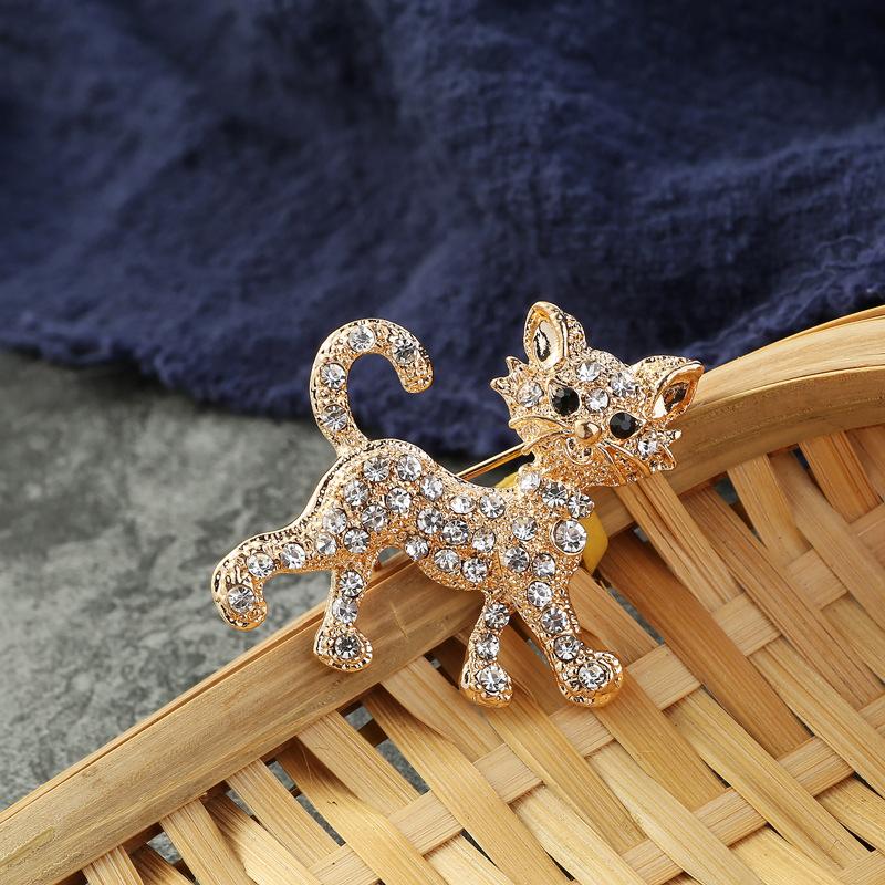 Kitten New Year Horse Brooch High-Grade Alloy Animal Corsage Zodiac Pin Clothing Accessories