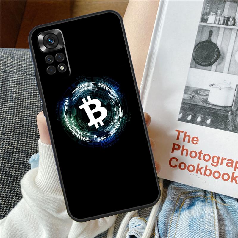 Bitcoin Phone Case For Xiaomi Redmi Note 12 12S 12C 13C 10 10C 10A 9 9C 10S 11S 11 Pro Soft Cover