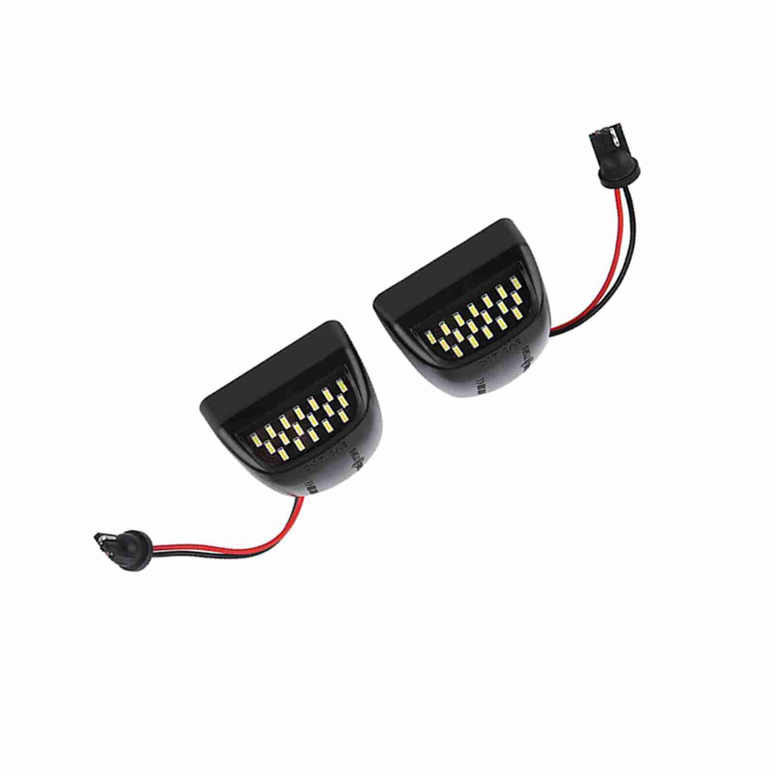 

2 шт. Высококачественная светодиодная лампа для номерного знака автомобиля из АБС-пластика для Chevrolet Silverado