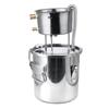 304 Stainless Steel Distiller Moonshine Still Alcohol Mashine Home DIY Brewery Whisky Water Wine Brewing Kit Wine Making Boiler 11L