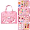 Popular Baby Early Education Felt Backpack Busy Board Toy