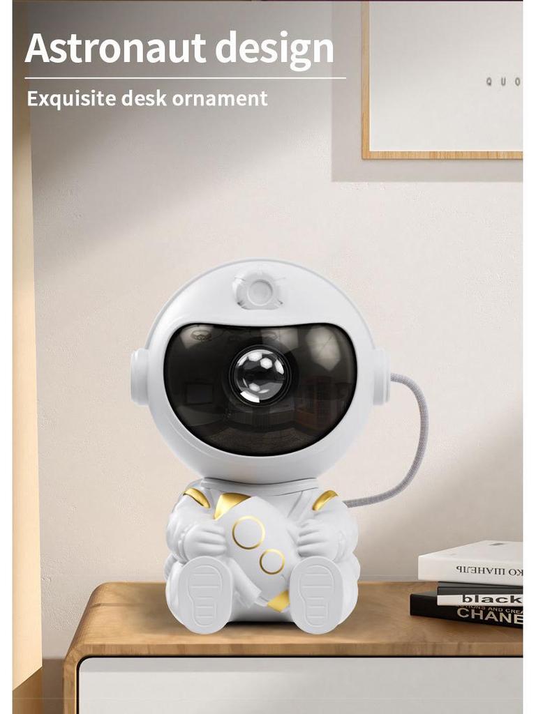 Astronaut Star Projector: Colorful Laser Light for Bedrooms