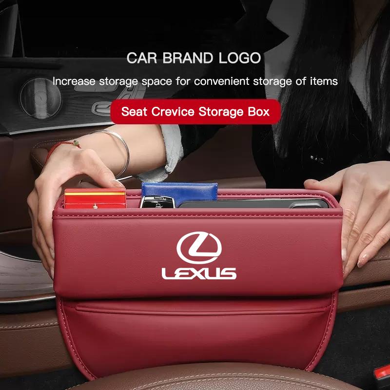 Autozubehör Sitzspalt-Organizer-Box Auslaufsichere Aufbewahrungstasche Für Lexus F SPORT CT ES GS NX IS250 CT200h IS300h ES300h ERX400h