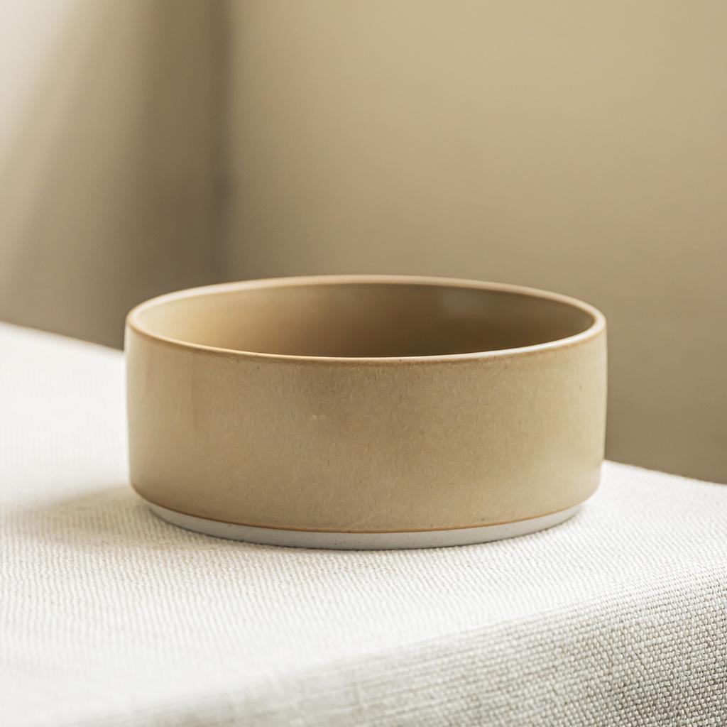 Straight Bowl Ceramic Salad Bowl Household Dish Bowl Instant Noodle Bowl Minimalist Style Round Bowl Big Rice Bowl Japanese Threaded Small Bowl