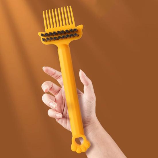 1/2/3/4Pcs Hair Brush Cleaner with Cat Paw Handle Double-sided Airbag Tool Portable Home Massage Comb Cleaning