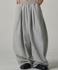 Peideomeonteu [All Seasons Or Brushed Fabric Selection] Three-Tuck String Balloon Sweatpants (Type B)
