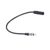 Car Antenna Extension Cable FM Antenna Extension Wire FM Radio Antenna Extension Cable Cord Portable  Accessory for Car Black