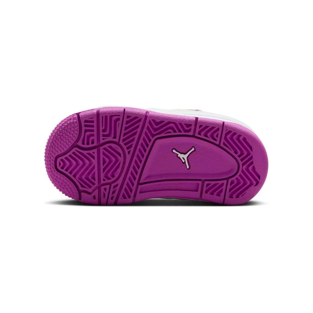 Air Jordan 4 Retro TD Hyper Violet Baby Sneakers Weiß FQ1313-151
