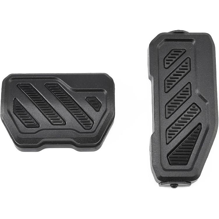 

Anti-Slip Gas Brake Pedal Covers Kit for 2018-2024 Wrangler JL/JLU & 2020-2024 Gladiator JT, Aluminum Car Pedal Covers with Enhanced Grip, No
