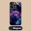Charlotte Tomori Nao Glass MagSafe Mobile Phone Case for iPhone 17 16 15 14 13 12 11 Air Pro Max Plus Mini Colorful Cover