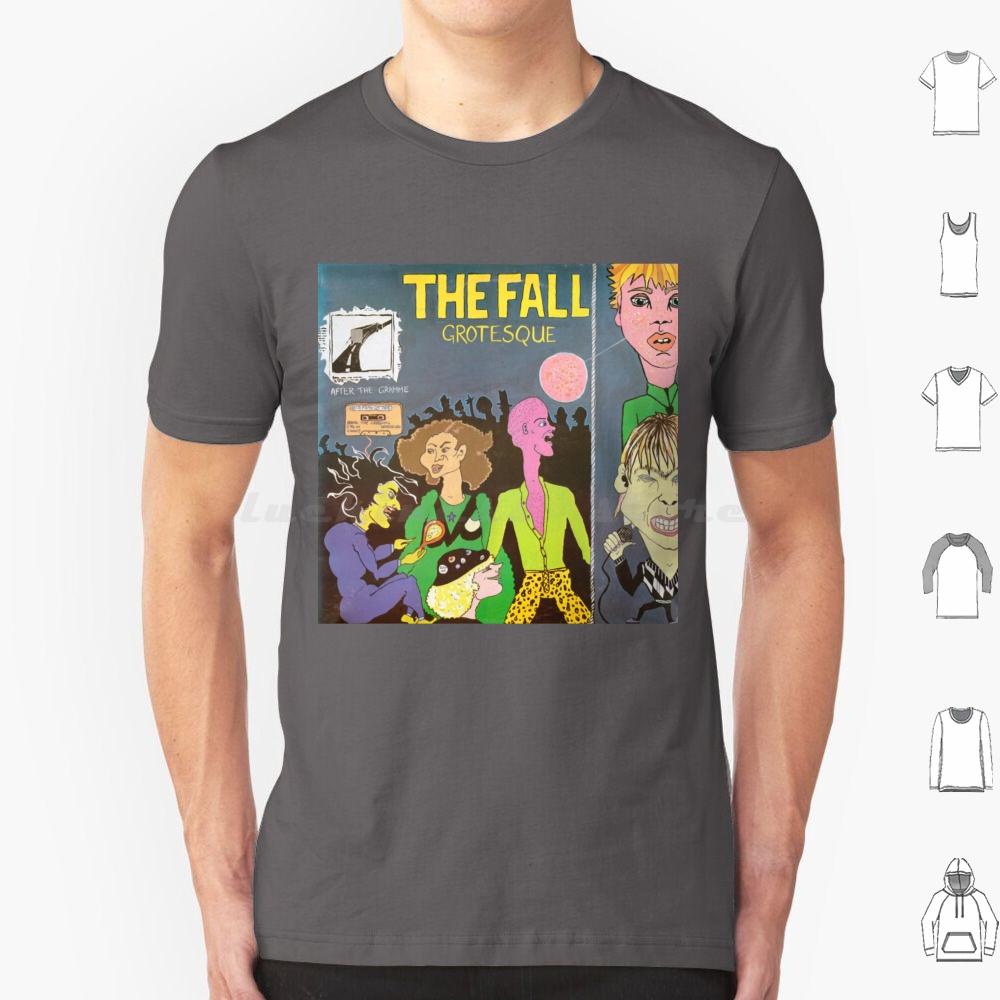 Grotesque T Shirt Big Size 100 Cotton Fall Mark Smith Grotesque Music Album Record Vinyl Band Artist
