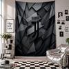 Arazzo da Parete FC Juventus Decorazione per la Casa Tessuto da Appendere a Parete per Camera da Letto Soggiorno Sfondo