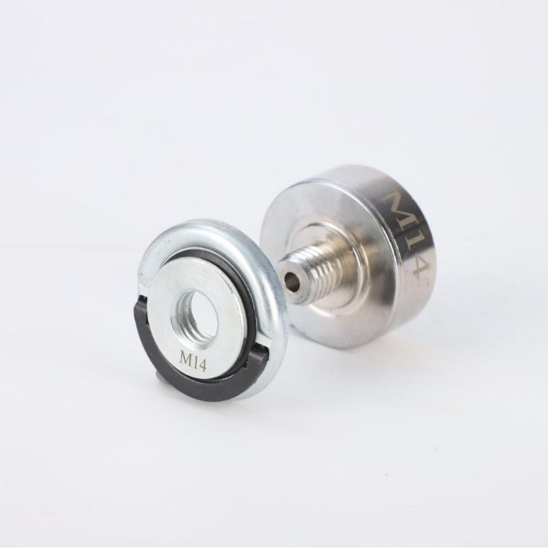 Self-Locking Pressing Plate Grinder Quick Release Flange Nut Power Chuck Tools Universal M14 M10 Thread Angle Grinder