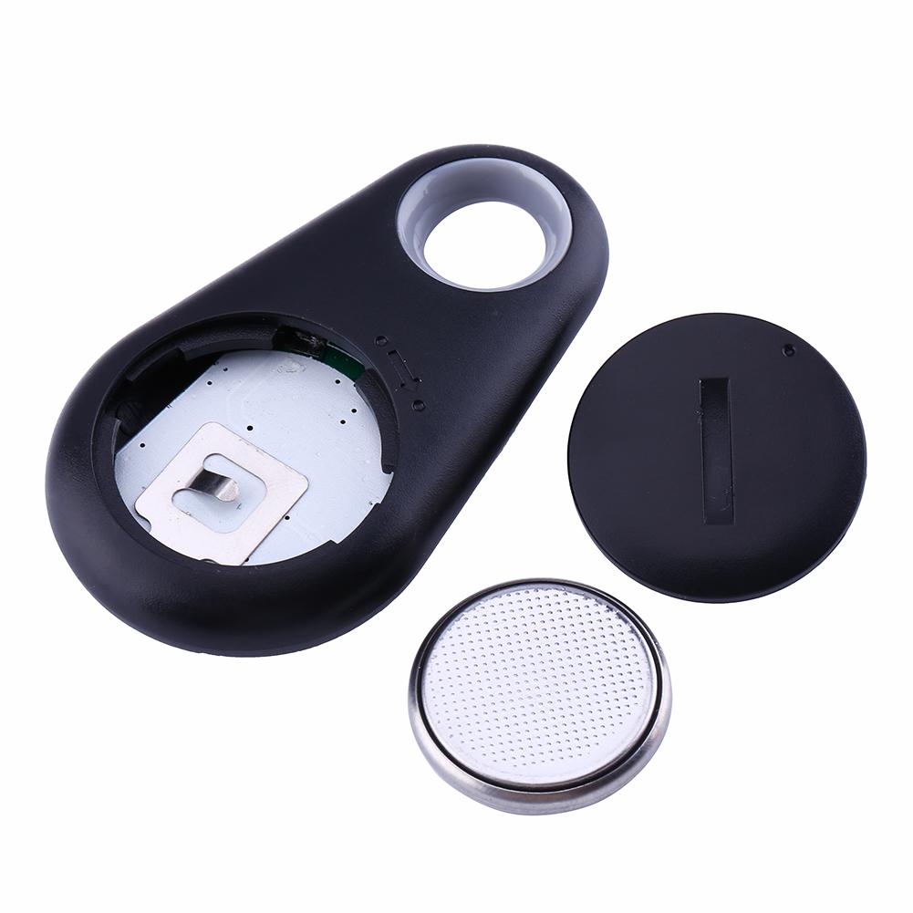 Mini Bluetooth Smart Pet Child Locator Wallet Key Finder Tracker For iPhone Black