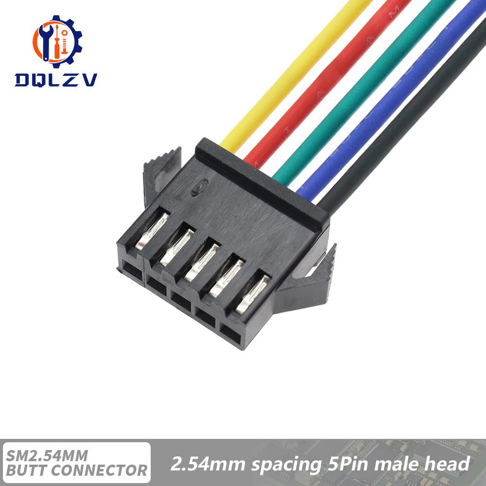 2.54mm SM 2 3 4 5 6Pin Connector Plug Male / Female Head Wires Cables DC Wire Connector Micro Male Female Plug Connectors