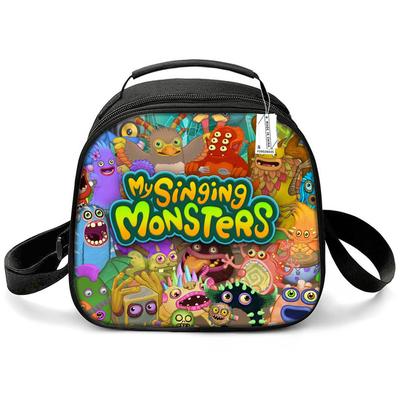 Ny Monster Music Festival Måltidspåse Kontorsarbetare Student Lunchväska Isväska Matlåda Tryckt Värmeisolerande Måltidspåse