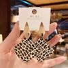 Premium Atmospheric Texture Square Earrings Femininity Personality Earrings Earrings Earrings