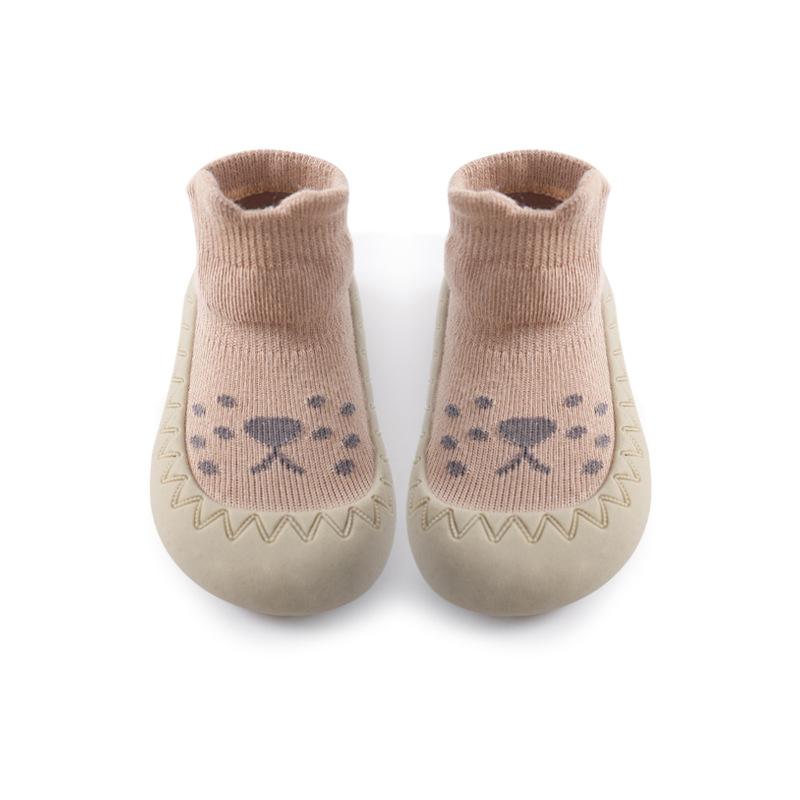 Spring And Summer Baby Shoes Soft Cartoon Baby Floor Socks Non-Slip Toddler Shoes Anti Drop Soft Soled Newborn Shoes