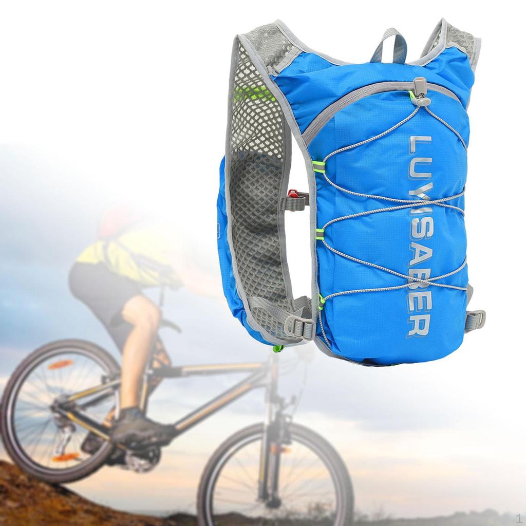 Backpack for Men Women Lightweight Adjustable Running Gear Water Daypack Hiking Climbing
