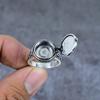 Poison Star Look Handmade Brass Jewelry Ring Size 8