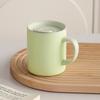 Rotating Dust Cover Insulated Coffee Mug 300 ML Milk Cup Minimalist Thermos Cup  Study